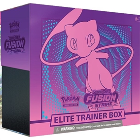 Pokemon Sword & Shield - Fusion Strike - Elite Trainer Box (Sylveon, Vaporeon, Glaceon, Espeon) - Pokemon kort